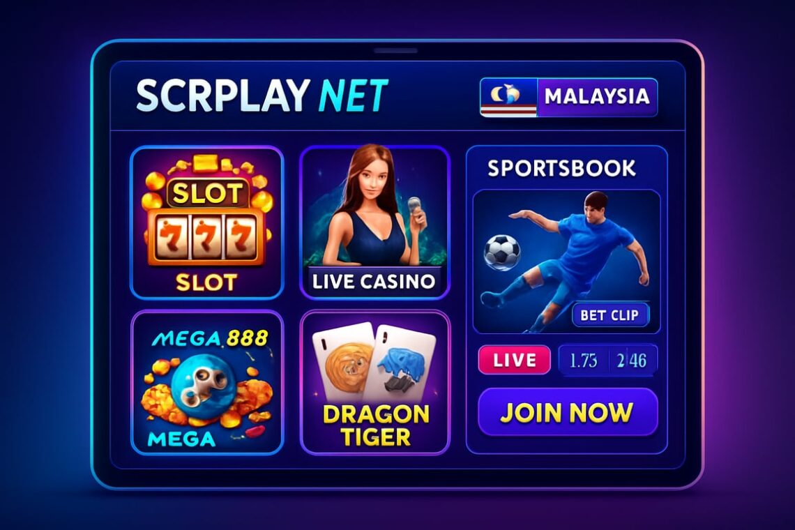 Scrplay Net: The Ultimate Online Gaming Experience in Malaysia